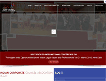 Tablet Screenshot of iccaonline.org.in